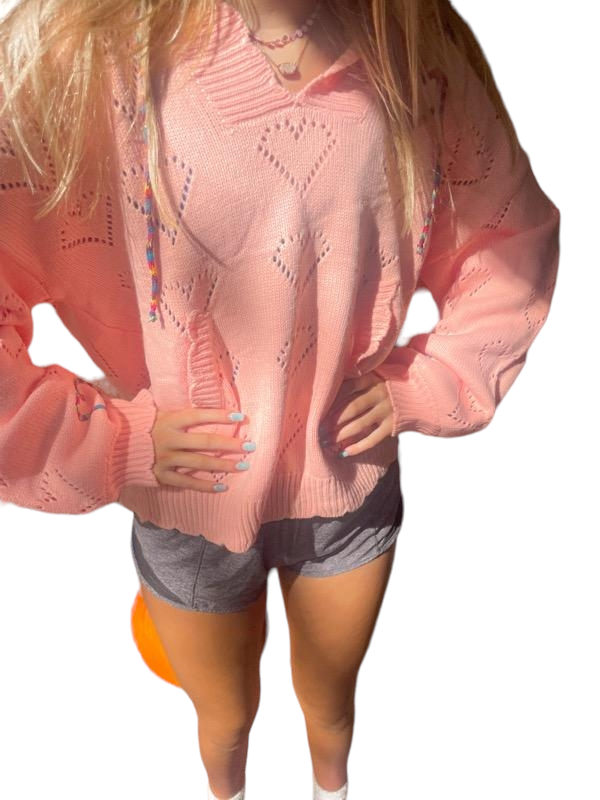 Preppy Chic: The Aubrey Sweater - Perfect Layering Top for Teens