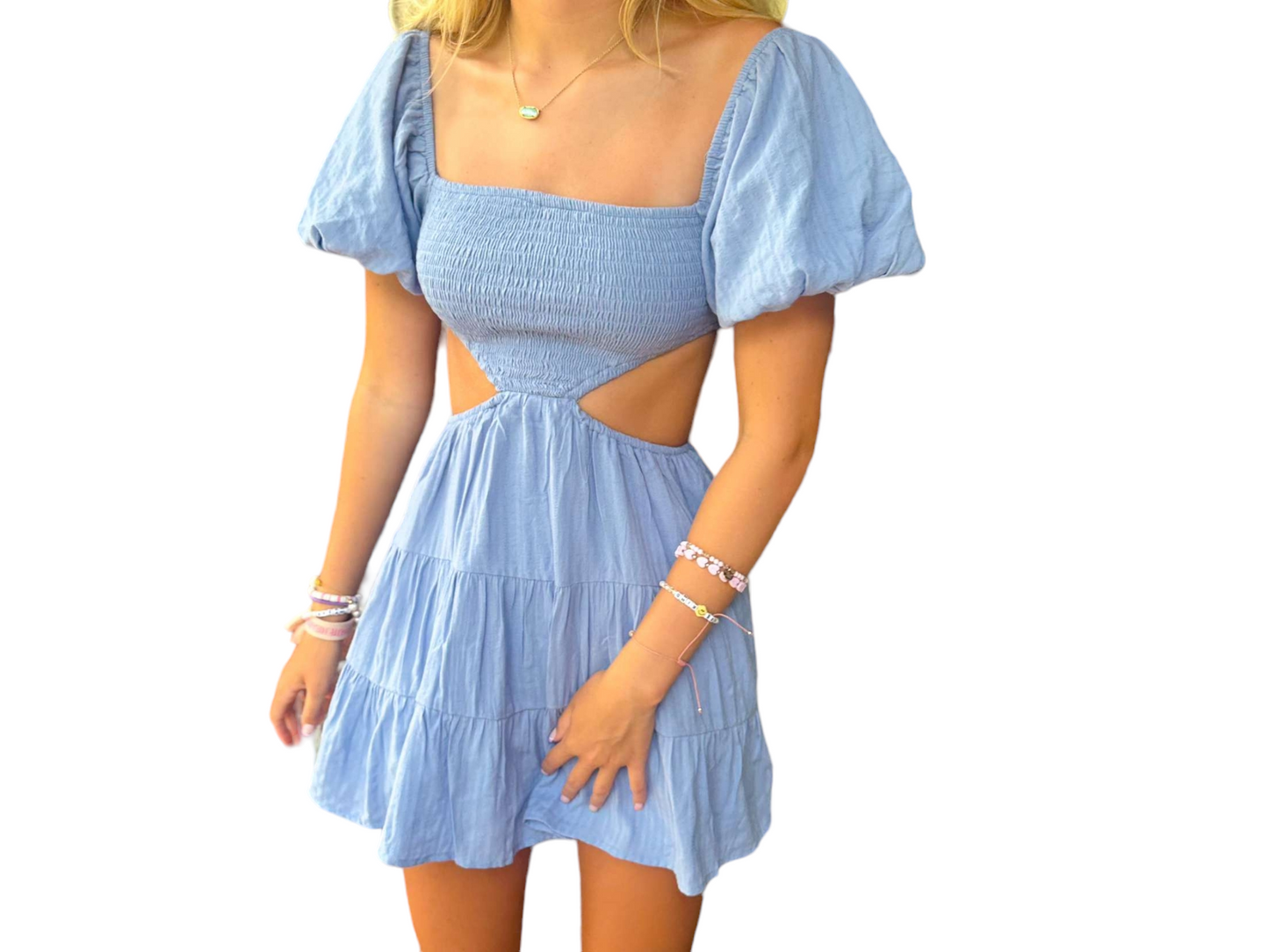 Periwinkle Dreams Sweet Caroline Dress