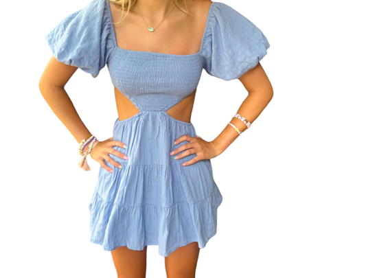 Periwinkle Dreams Sweet Caroline Dress