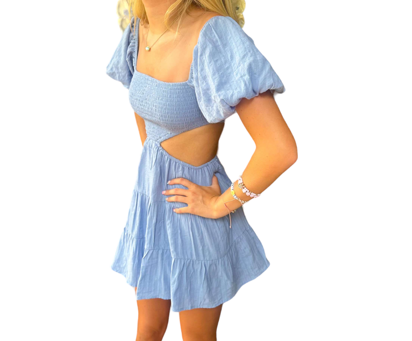 Periwinkle Dreams Sweet Caroline Dress
