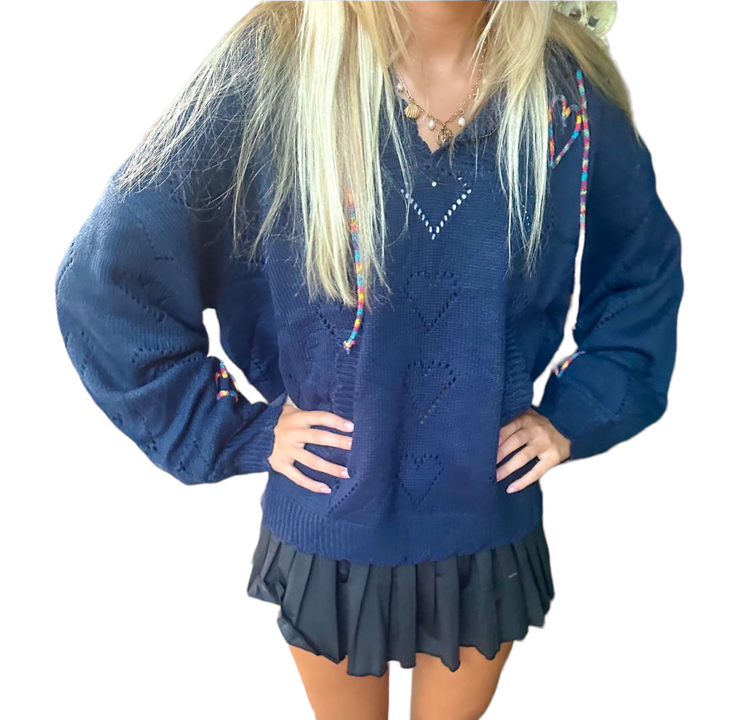 Aubrey sweater navy