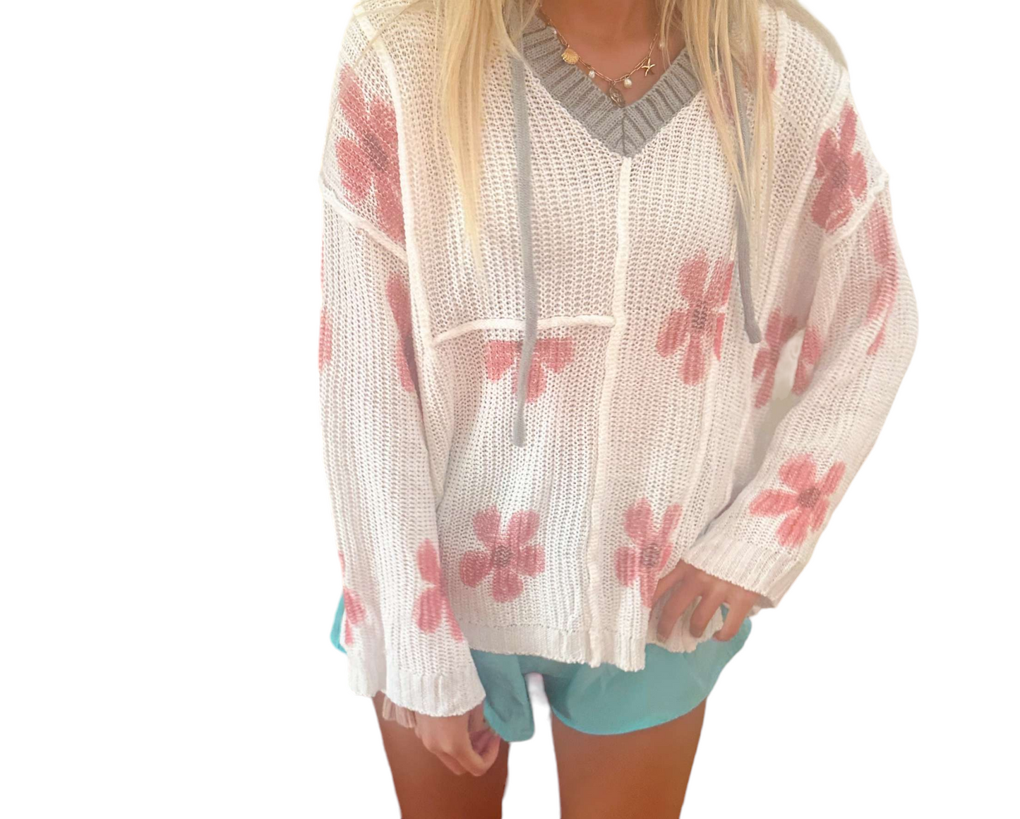 Cozy Daisy Hoodie Sweater