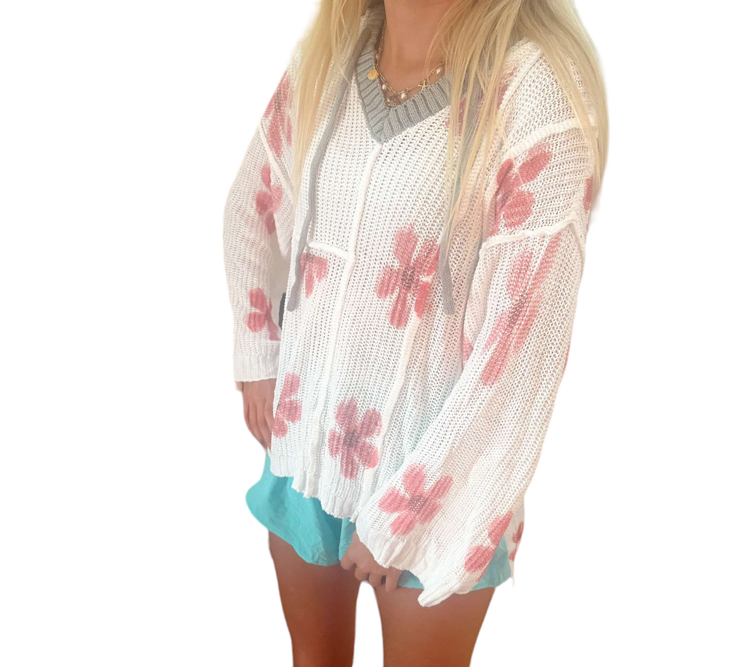 Cozy Daisy Hoodie Sweater