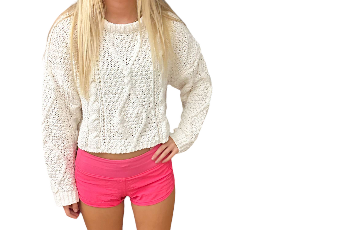 Cozy Cable Knit Pullover Sweater