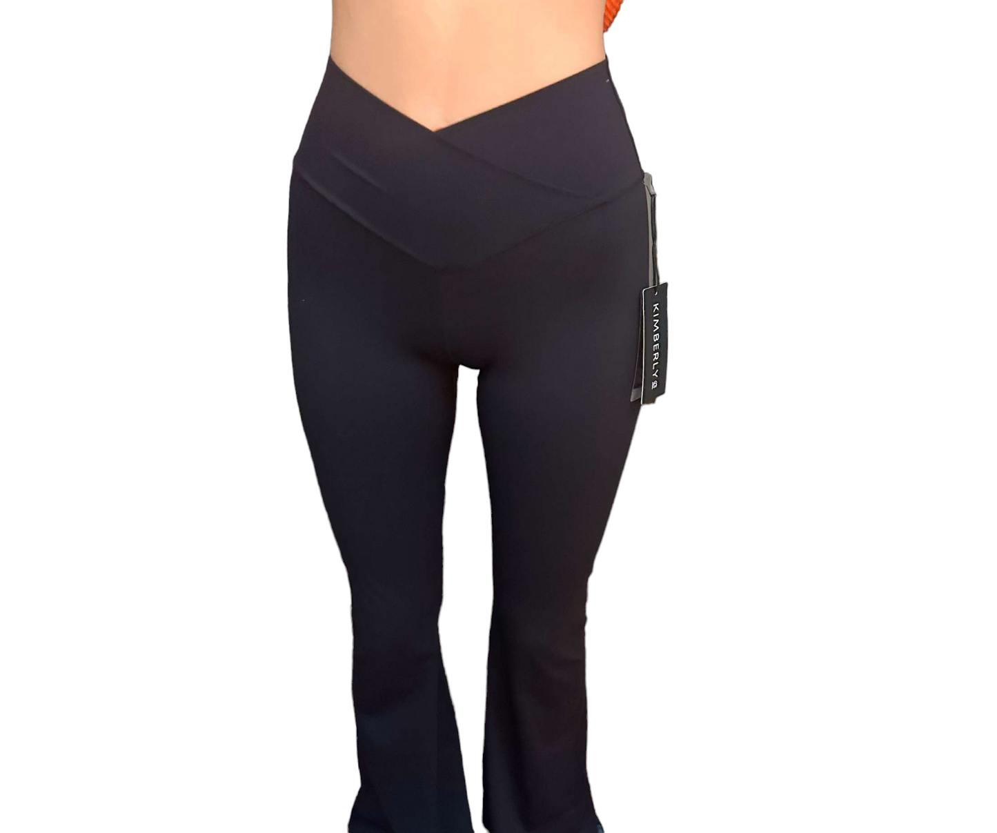 Crossover Comfort Flare Leggings