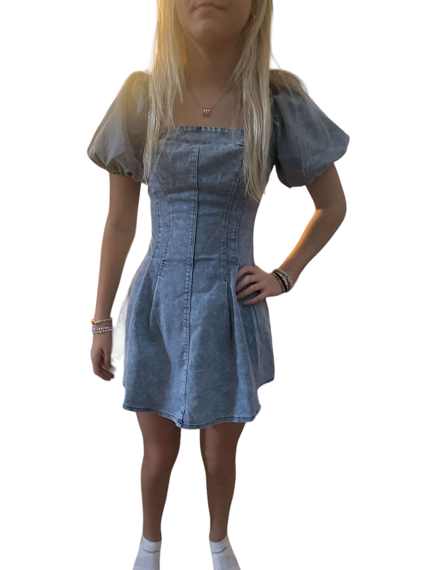 Cowgirl Chic Denim Dress