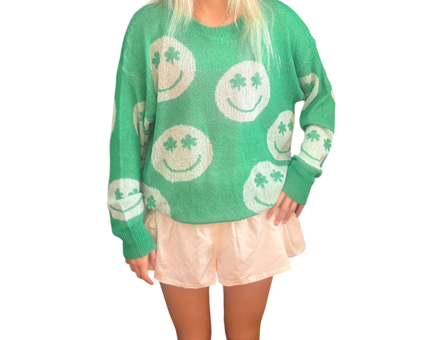 Shamrock Smiles Sweater
