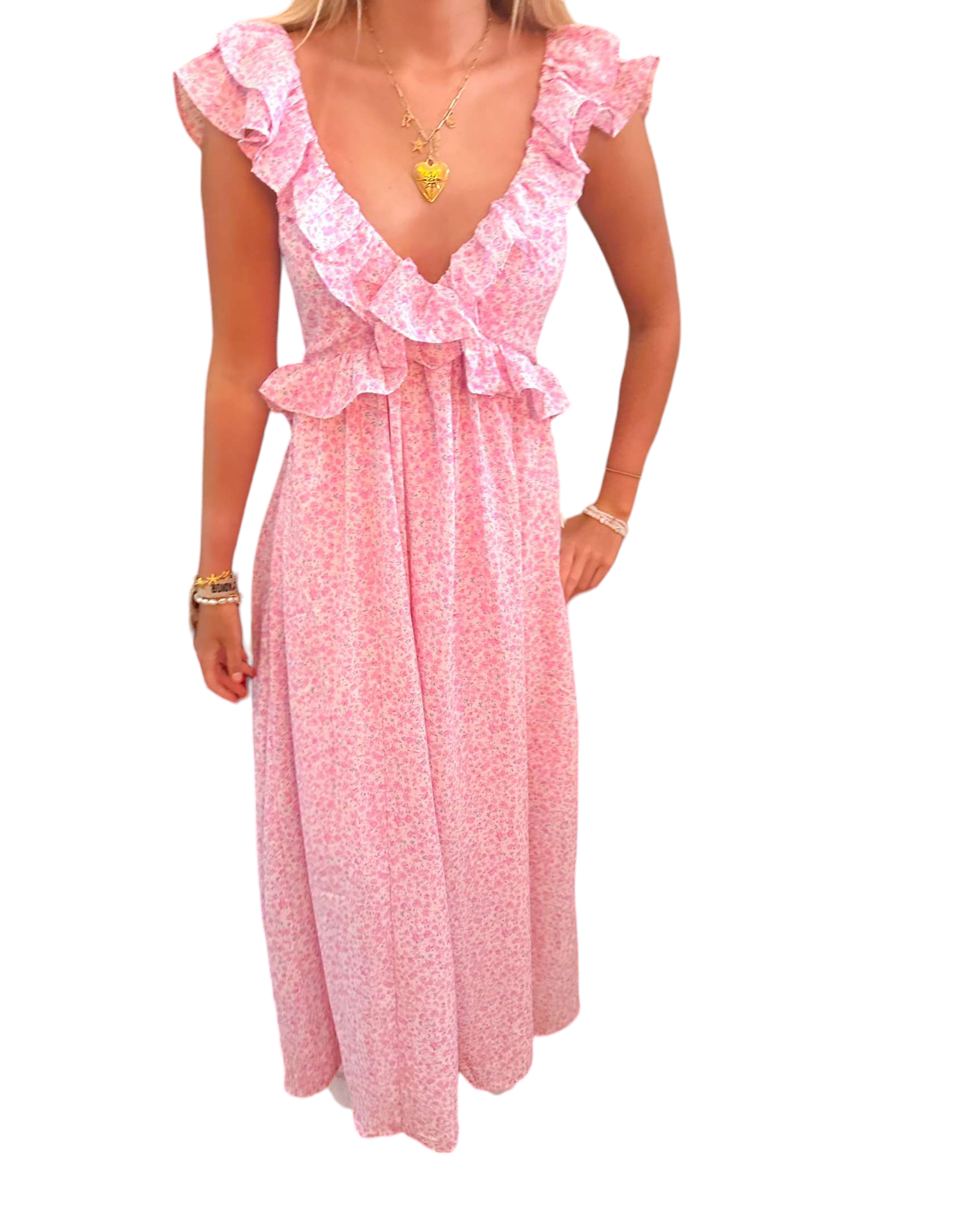 Preppy maxi dress hot sale