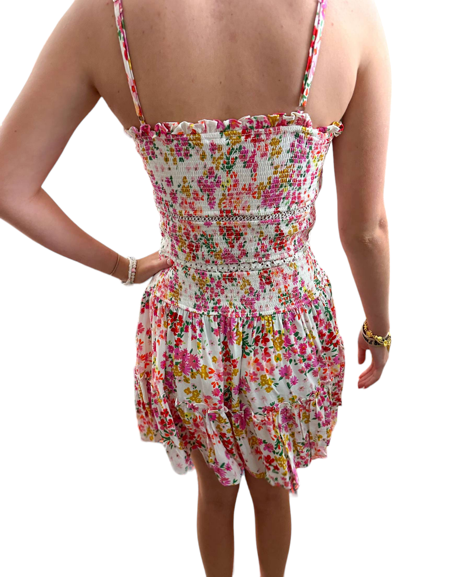 Floral Dreamscape Mini Dress
