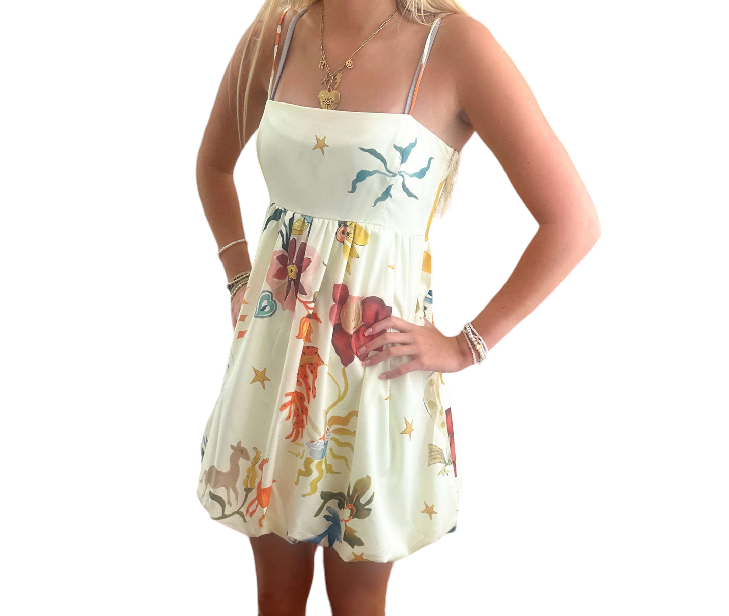 Wildly Chic Mini Balloon Dress