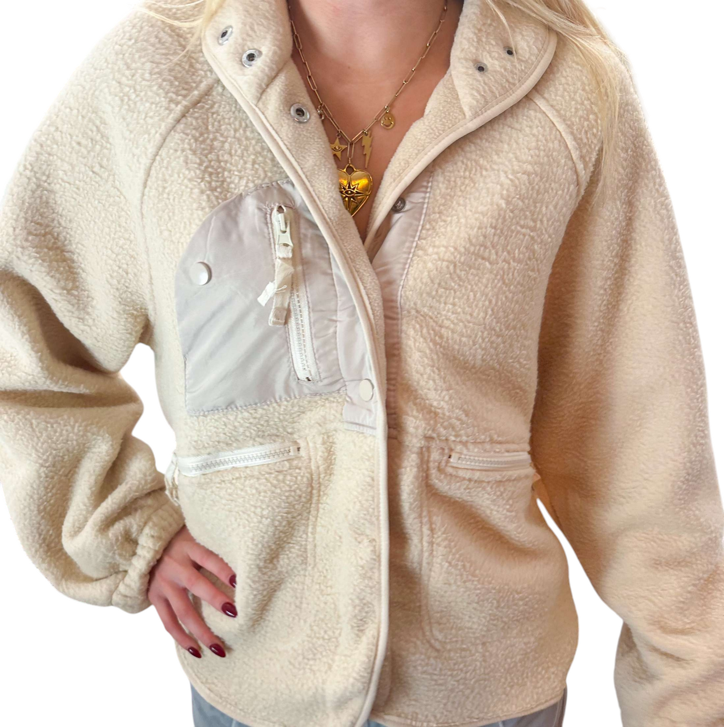 Faye cream Jacket