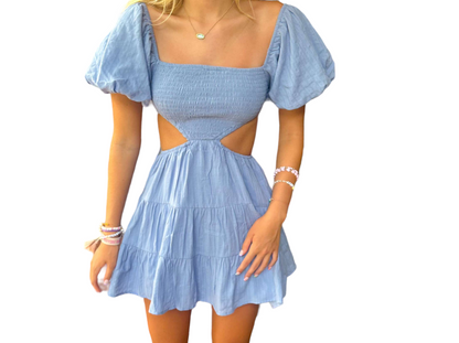 Periwinkle Dreams Sweet Caroline Dress