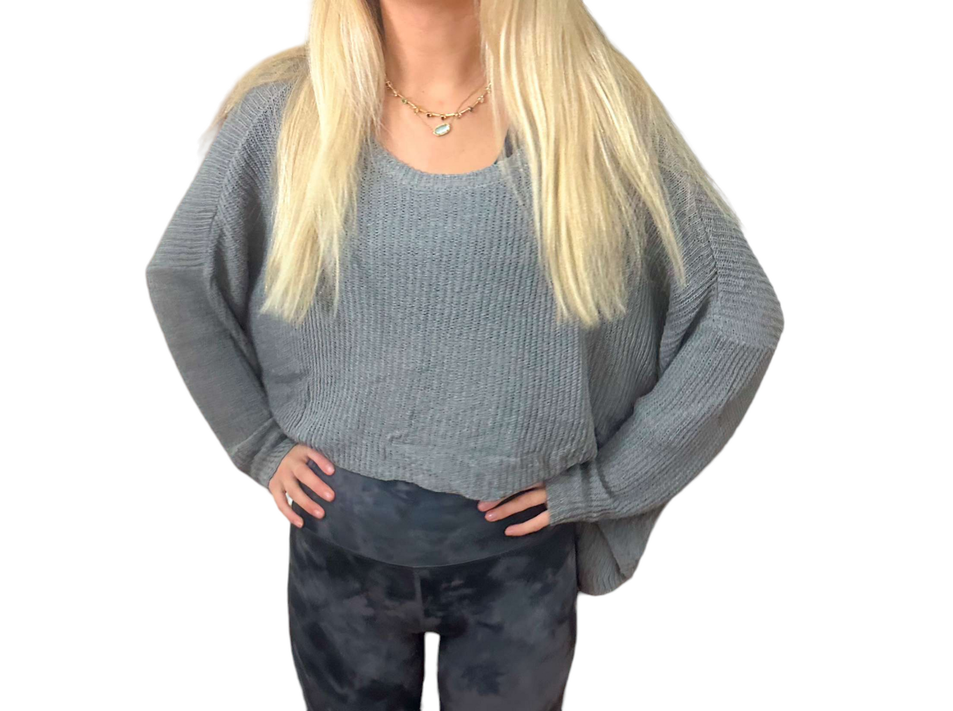 Lauren top dark grey