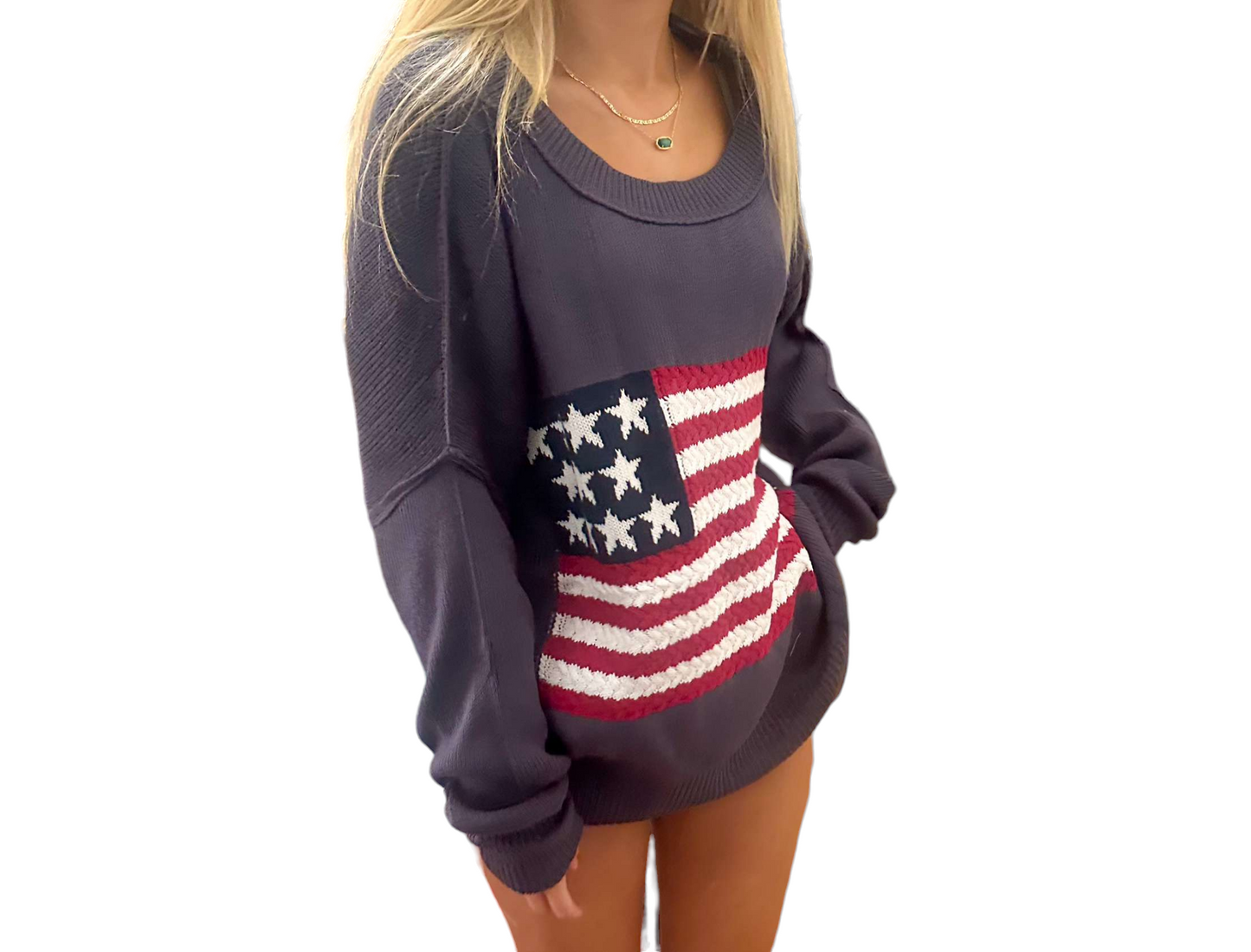 American nautical Sweater