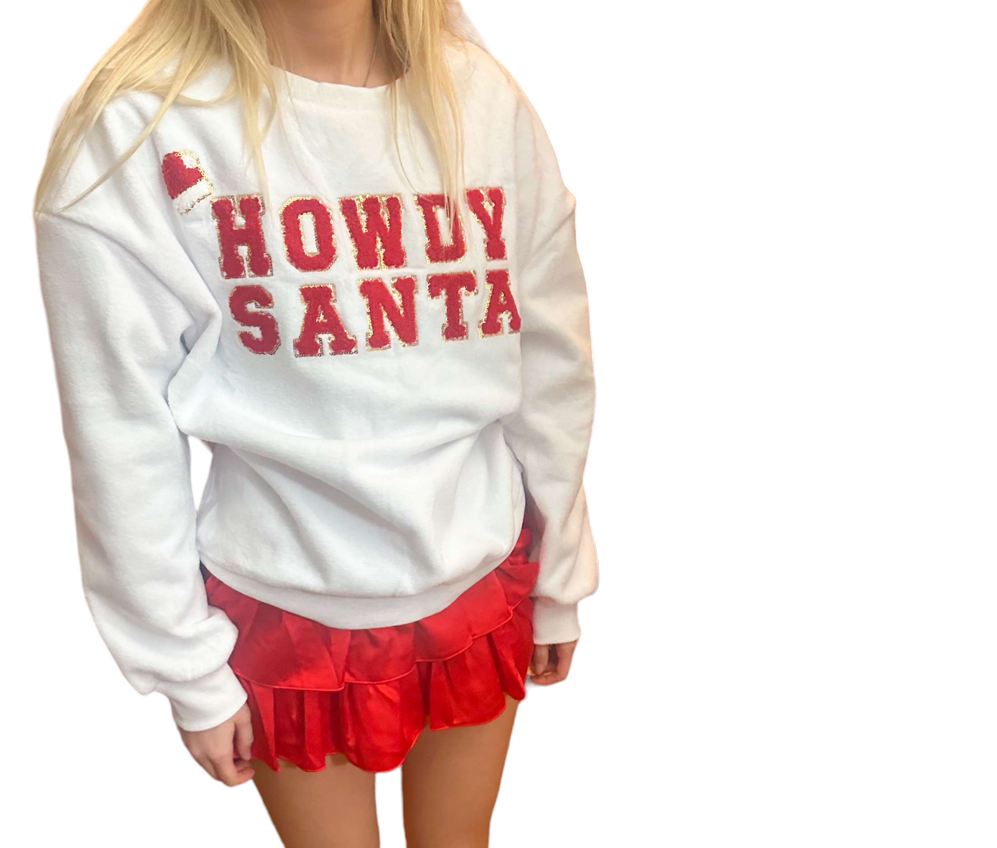 Howdy Santa sweatshirt