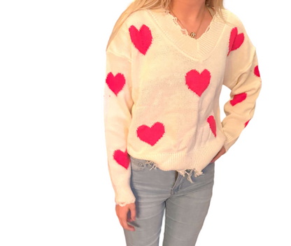 Sweetheart sweater
