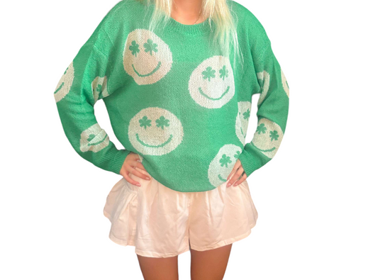 Shamrock Smiles Sweater