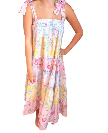 Gabriella Floral Elegance Maxi Dress