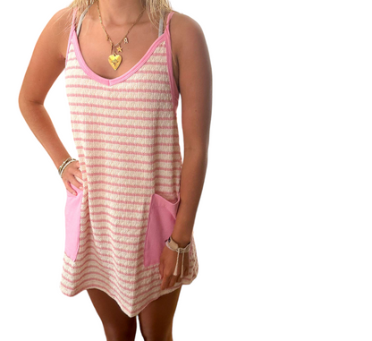 Pink Bliss Athletic Romper