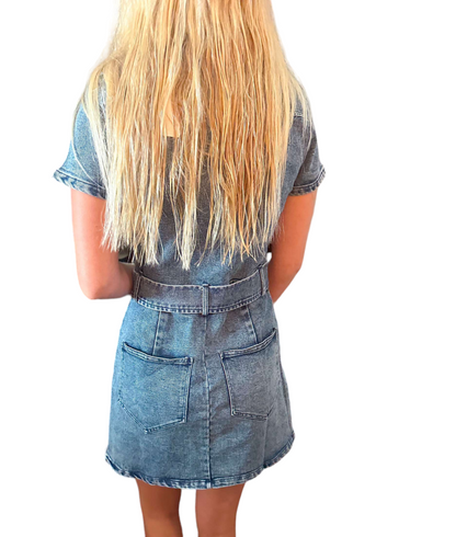 denim dress for concert Concert Ready Denim Dress Better You Boutique