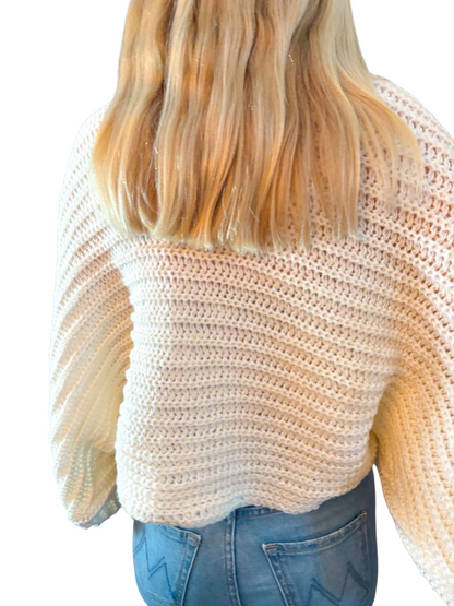 Bow me over sweater